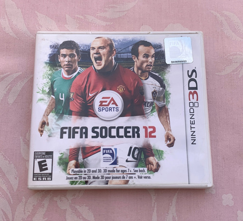 Fifa Soccer 12 Juego Original Nintendo 3ds Ea Completo Cib