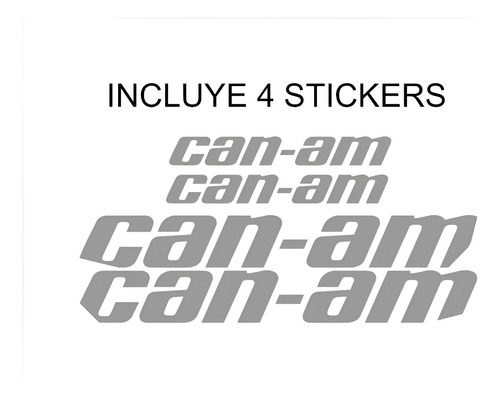 Sticker Calcomanía Can Am Maverick X3 Turbo 2 Puertas