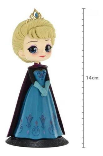 Action Figure Elsa Frozen Coronation Style Qposket Banpresto