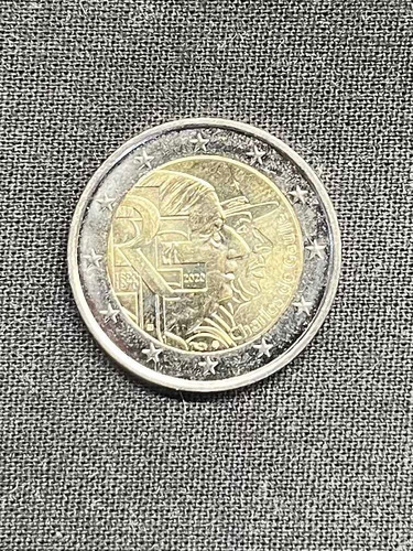 Imagen 2 de 4 de Francia - 2 Euros - Año 2020 - N #192990 - Charles De Gaulle