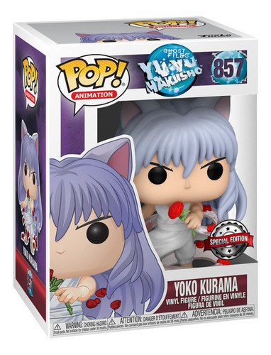 Funko Pop Yu Yu Hakusho Yoko Kurama Special Edition