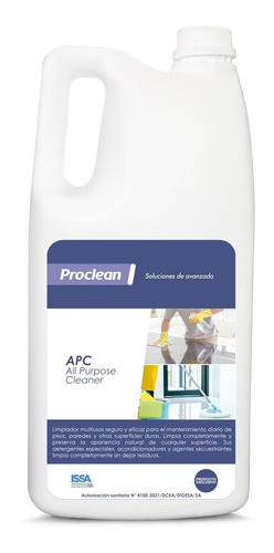 Limpiador Multiusos Apc All Purpose Cleaner Galón 3.8 L