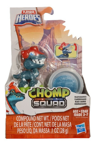 Chomp Squad Playskool Heroes (masa Y Sello) Coleccion De 4
