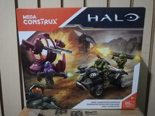 Halo Unsc Gungoose Rampage Mega Construx  