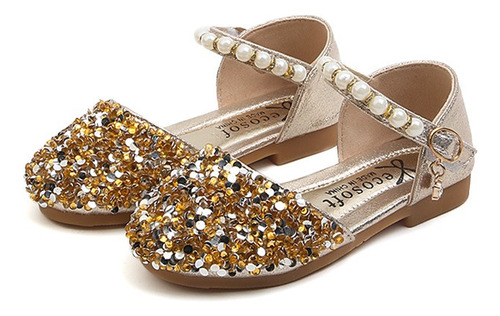 Zapato De Fiesta Glitter Niñas Zapatillas Princesas 