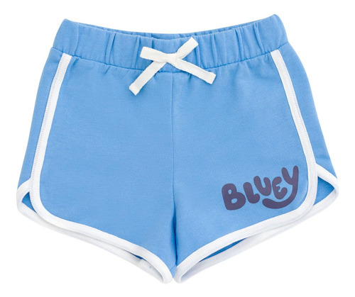 Conjunto De Ropa Bluey Para Niñas Pequeñas Y Pantalones Cort