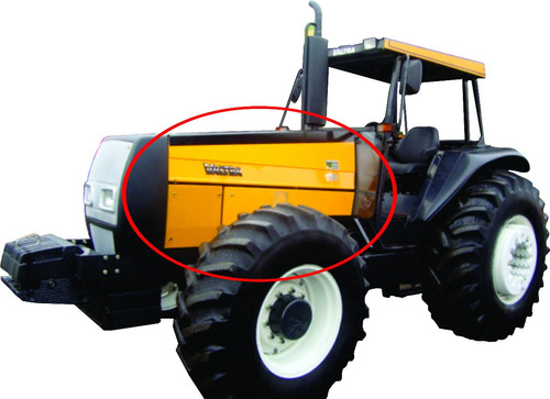 Lataria Capô Dianteira Completa Trator Valtra 1280 Até 1780