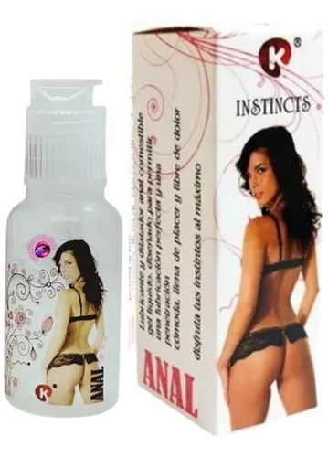 Lubricante Y Dilatador Anal Instincts Comestible, Más Placer