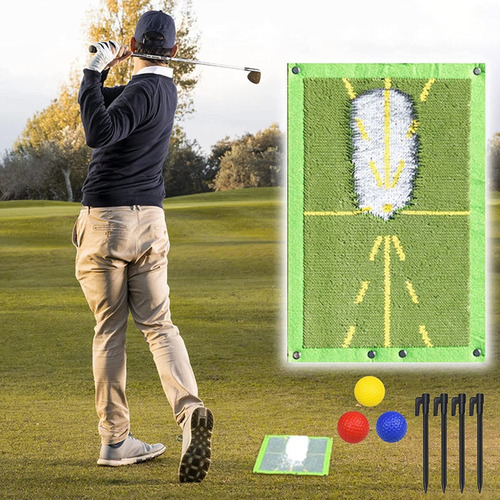 Alfombra De Entrenamiento Swing Golf Para Detectar El Bateo