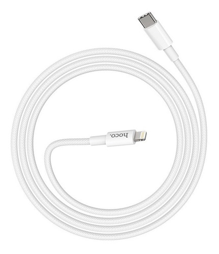 Hoco Cable Compatible iPhone Lightning X56 Color Blanco