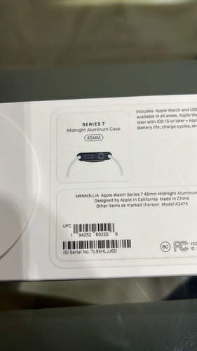 Imagen 3 de 3 de Aplle Watch Serie 7 45 Mm