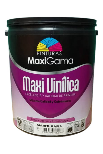 Pintura Maxi Vinilica Marfil Rafia Galon