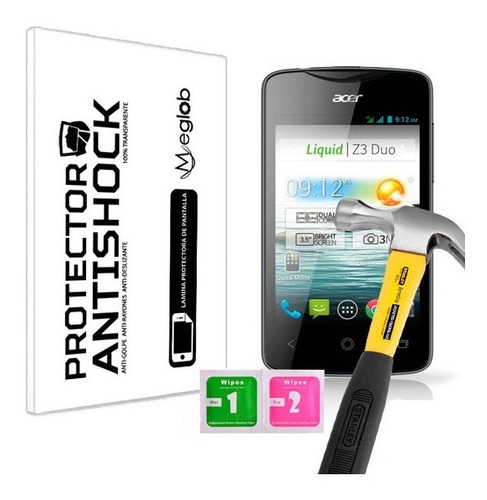 Protector De Pantalla Antishock Acer Liquid Z3