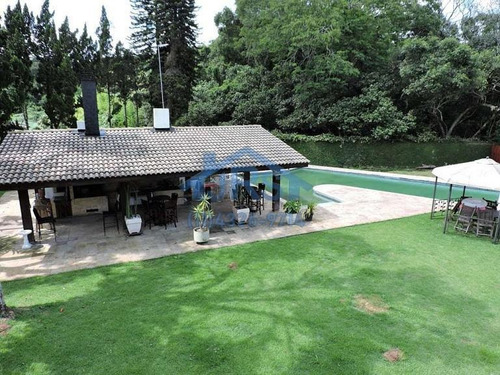 Condomínio Silvino Pereira - Casa De Campo Com 6 Dormitórios À Venda, 5187 M² Por R$ 4.800.000 - Parque Silvino Pereira - Cotia/sp - Ch0025