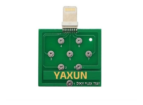  Dock Flex Test Yaxun Para iPhone Lightning Usb Chip Carga