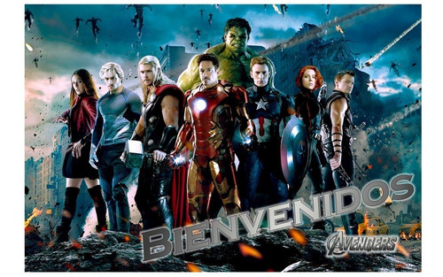 Cartel De Bienvenidos - Avengers