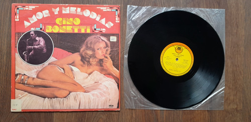 Gino Bonetti-amor Y Melodías- Disco Vinilo 