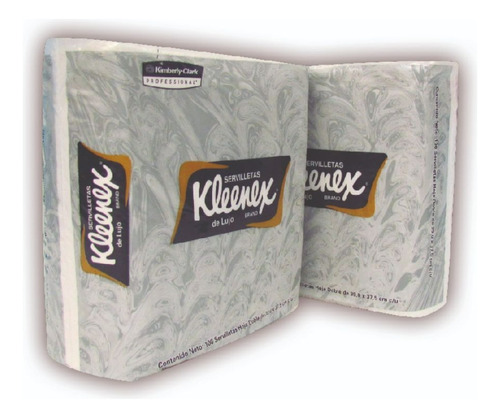 Servilleta De Lujo Kleenex, Hoja Doble 1200 Pzas