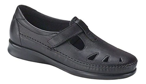 Sas Roamer Slip-on Negro Para Mujer Talla 8 Ww