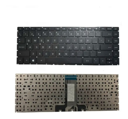 Teclado Hp 14-bs 14-bs006la Hp 14-bs007la 14-bs008la Negro