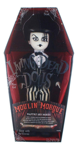 Mezco Toyz Muertos Vivos Moulin Morgue Maitre Des Morts Ser.