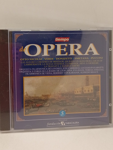 Tiempo De Ópera Vol.5 Cd Nuevo 