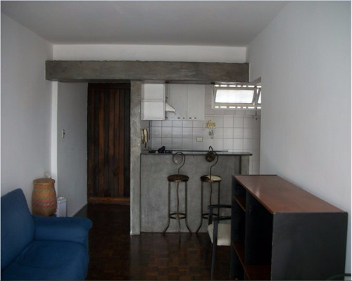 Imagem 1 de 21 de Mobiliado Com Geladeira, Fogão, Maq De Lavar Roupa, Pronto Para Morar Com 1 Dormitório, 1 Sala, 1 Banheiro. Excelente Localização. 50,00 M2 Útil - L210 - 2851428