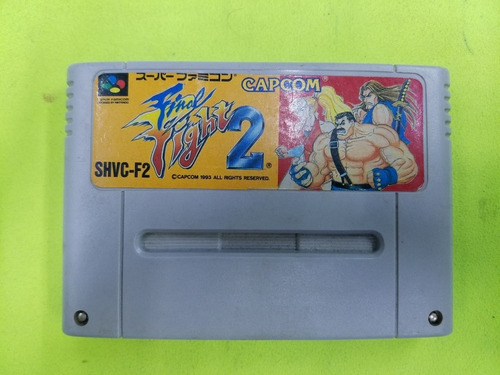Final Fight 2 Para Supernes Famicom Fisico Japones (Usado)