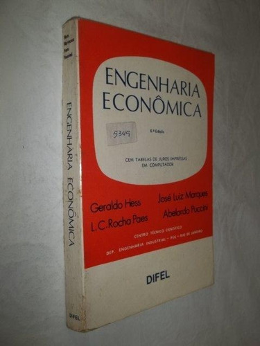 Livro - Engenharia Economica - Geraldo Hess