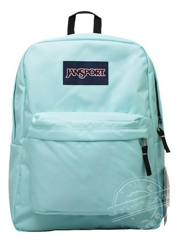 Mochila Jansport Superbreak Mujer Verde Menta 2021