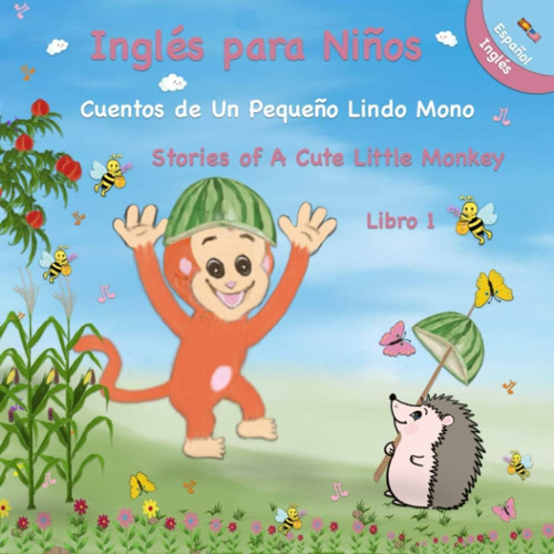 Libro: Inglés Para Niños - Cuentos De Un Pequeño Lindo Mono 