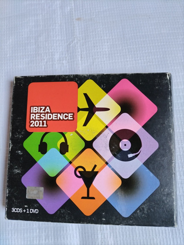 Ibiza Residence 2011 Álbum 3 Discos Cds +1 Dvd Original 