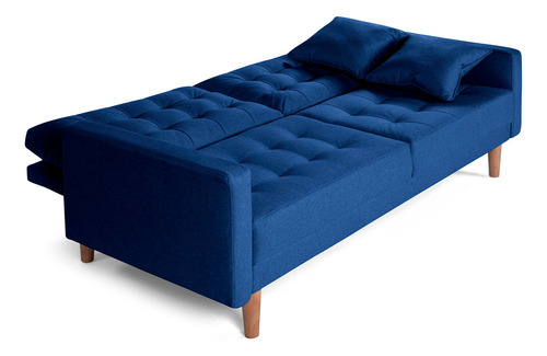 Sofá Cama De Lino Makora Modelo Encore