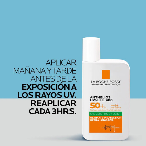 La Roche Posay Anthelios Uvmune Fluido Invisible Fps 50+