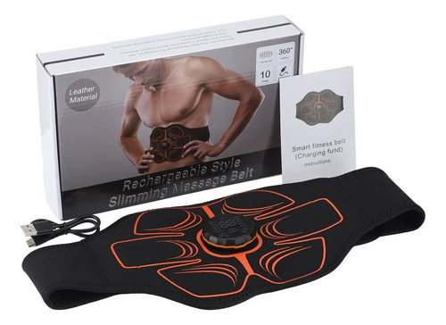 Electroestimulador Abdominal Ems Belt Abs Muscle Trainer