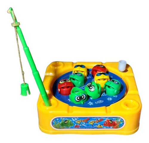 Imagen 2 de 8 de Pesca Magic A Cuerda Infantil Chico Juego Pack X 15