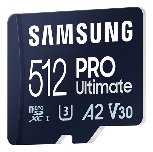 Tarjeta de memoria microsdxc Samsung Pro Ultimate y Adapter de 512 GB