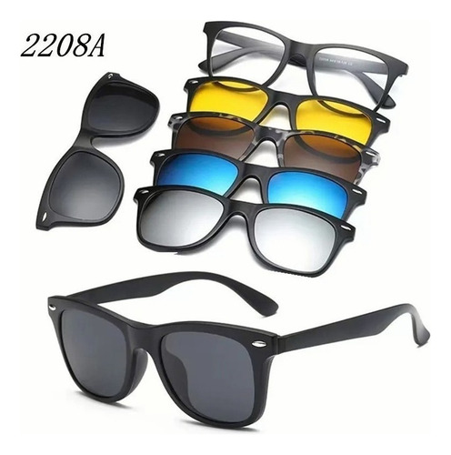 Ww Lentes Oftálmicos 5 Micas Intercambiables 2208a