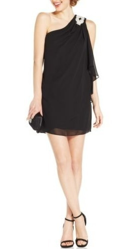 Vestido Fiesta Corto Negro Todos Los Talles Hasa 7xl