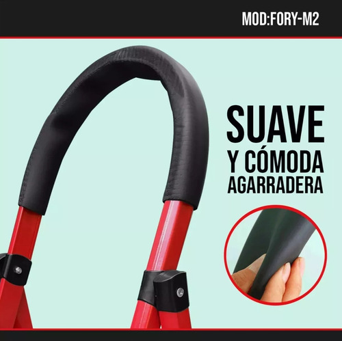Escalera Plegable Multiuso 2 Peldaños Compacta Y Resistente