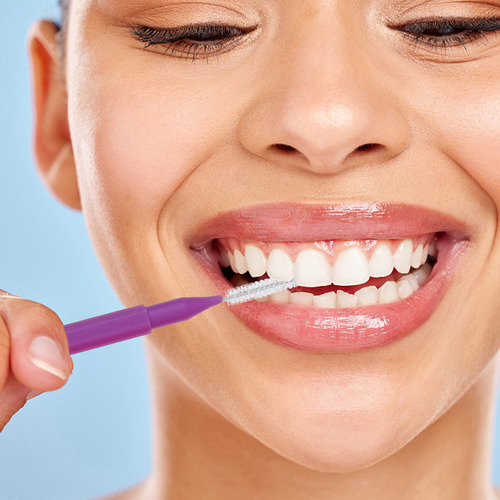 100 Piezas De Hilo Dental Interdental Para Limpieza Bucal De