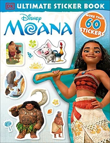 Book : Ultimate Sticker Book Disney Moana - Dk