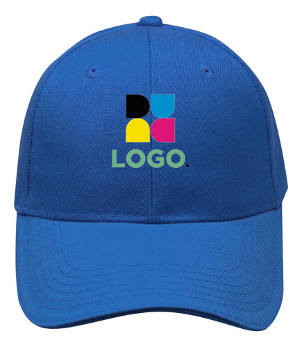 Gorras Personalizadas 5 Gajos Logo Color X50