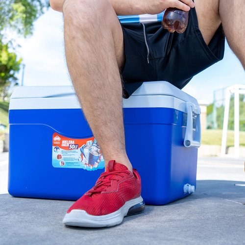 Hielera Portátil De 50 Litros Para 70 Latas Resistente