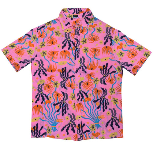 Camisa unisex Coral Rosa 