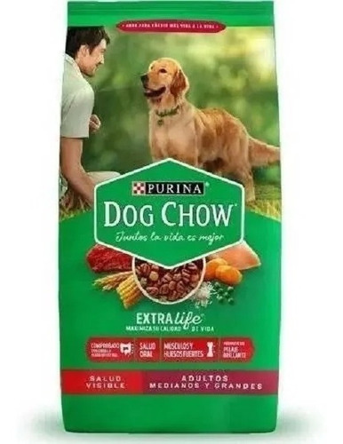Dog Chow Adulto Razas Med Y Gdes 25 Kg Msi
