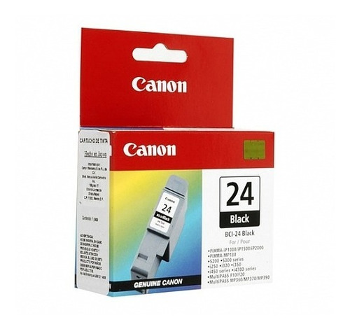 Cartucho De Tinta Canon Bci-24 Black