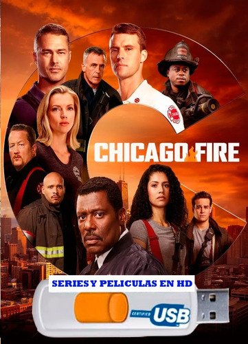 Chicago Fire Serie Completa Temp 1 -8 Latino Hd Usb