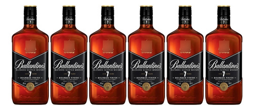 Whisky Ballantines 7 Años 700ml X6 Zetta Bebidas