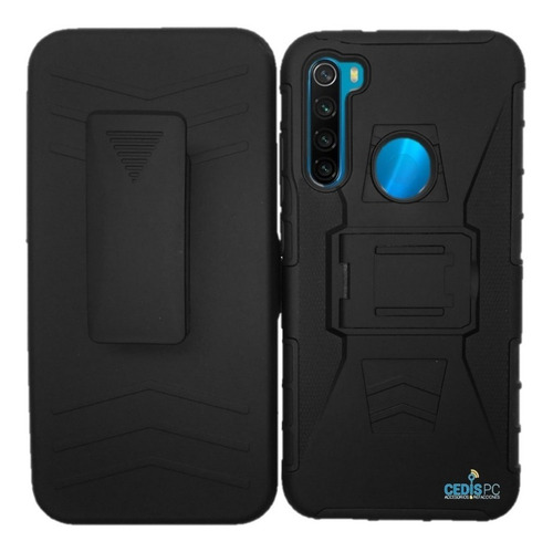 Funda Clip Uso Rudo Tipo Robot Xiaomi Note 8/ Redmi Note 8